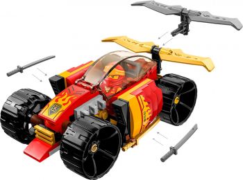 Купить конструктор LEGO Ninjago Гоночний автомобіль ніндзя Кая EVO (71780) | Фото 2