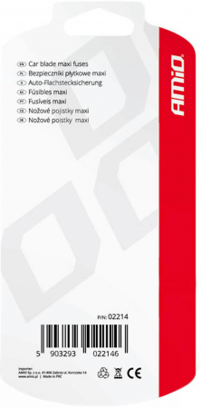 Запобіжники Amio великі 7шт 02214 (5903293022146) | Фото 2