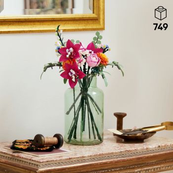 Конструктор LEGO Botanicals Милий рожевий букет квітів (10342) | Фото 8