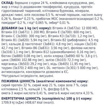 Сухий корм для дорослих котів Club 4 Paws Premium для чутливого травлення 2кг (B4640901) | Фото 6