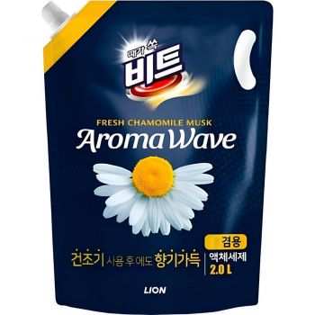 Рідкий засіб для прання Lion Beat AromaWave Ромашка 2 л (8806325629269) Рідкий засіб для прання Lion Beat AromaWave Ромашка 2 л (8806325629269) | Фото 1