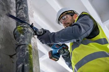 Пила шабельна акумуляторна Bosch GSA 185-LI, 18 В, без АКБ та ЗП (0.601.6C0.020) | Фото 15