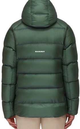Пухова куртка Mammut (1013-02660) Meron IN Hooded Jacket 2024 Woods-Black XL зелений (7619876354655) | Фото 5