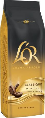 Кава L`OR зерна Crema Absolute Classic, 1000г, купаж арабіка / робуста (8711000400791) | Фото 7