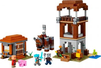 Конструктор LEGO Minecraft Аванпост розбійників та спустошувач (21278) | Фото 6