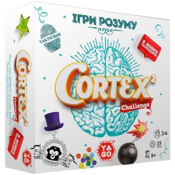 Купить интерактивную игрушку Настільна гра Yago Cortex 2 Challenge (90 карток, 24 фішки) (101012918) | Фото 1