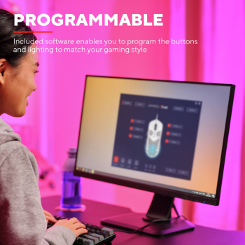 Ігрова миша Trust GXT 928 Helox White (25389_TRUST) Ігрова миша Trust GXT 928 Helox White (25389_TRUST) | Фото 6