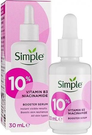 Сироватка для обличчя Simple Вітамін В3 + Ніацинамід, 30 мл (8720181157134) | Фото 3