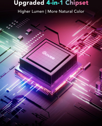 Стрічка світлодіодна розумна Govee H61E1 RGBICW LED Strip Lights, 5м, білий (H61E13D2) | Фото 7