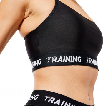 Спортивний топ жіночий Domyos 120 8852766 XS чорний (5074494_Domyos) | Фото 6