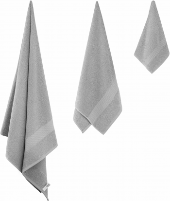 Рушник махровий Ardesto Essence 50х90см, сірий (ART2250GR) | Фото 2