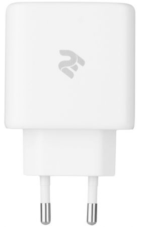 2Е Wall Charger GaN USB-C PD3.0 Dual, QC3.0, Max 65W, white (2E-WC3USB65W-W) | Фото 5