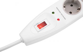 Мережевий фільтр 2E 5хSchuko 3G*1.5мм, 3м, white (2E-SP515M3WH) Мережевий фільтр 2E 5хSchuko 3G*1.5мм, 3м, white (2E-SP515M3WH) | Фото 4