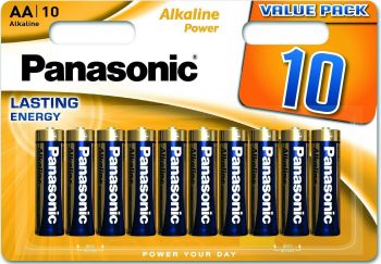 PANASONIC ALKALINE POWER AA BLI 10 (LR6REB/10BW) | Фото 1
