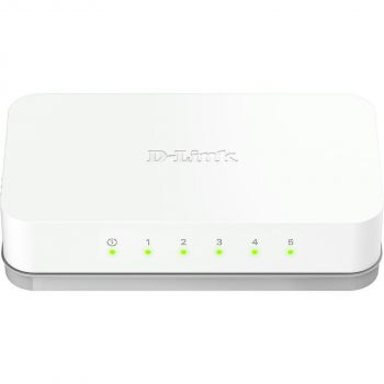 Комутатор D-Link GO-SW-5E 5xFE, Некерований (GO-SW-5E) | Фото 1