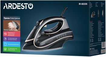 Праска ARDESTO IR-B2235 чорний із золотим Праска ARDESTO IR-B2235 чорний із золотим | Фото 8