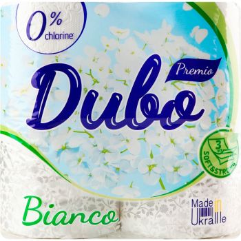 Туалетний папір Диво Premio Bianco 3 шари 4шт (4820003837627) | Фото 1