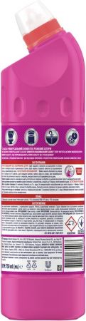 Купить средство для уборки Засіб для унітазу DOMESTOS Універсальний рожевий шторм 750 мл (8720181679063) | Фото 2