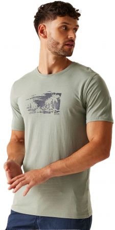 Футболка чоловіча Regatta ClineIX RMT296-U3A M світло-зелена (5063516004936) | Фото 7