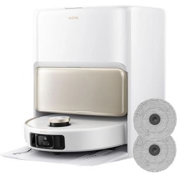 Робот-пилосос Mova V50 Ultra Complete White RLV72LE-1 Робот-пилосос Mova V50 Ultra Complete White RLV72LE-1 | Фото 1