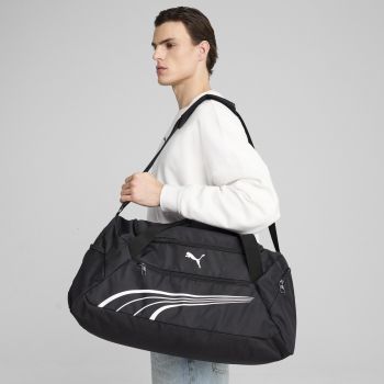 Спортивна сумка Puma FUNDAMENTALS M Sports Bag 091189-01 чорна (4067984162502) Спортивна сумка Puma FUNDAMENTALS M Sports Bag 091189-01 чорна (4067984162502) | Фото 5