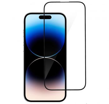 Захисне скло 2E для APPLE iPhone 14 2.5D FCFG Black Border (1 Pack) (2E-IP-14-6.1-SMFCFG-BB) | Фото 1