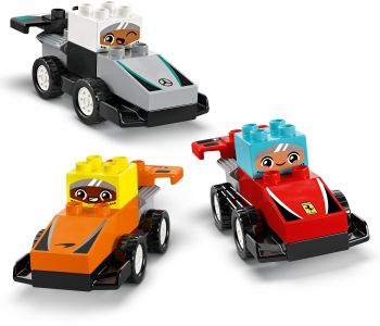 Конструктор LEGO DUPLO Автомобілі для перегонів і пілоти команд Формули-1 (10445) | Фото 15