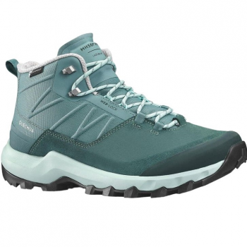 Черевики жіночі для гірського туризму Quechua MH500 Mid водонепроникні 8664396 38 зелені (4427981_Quechua	 | Фото 5