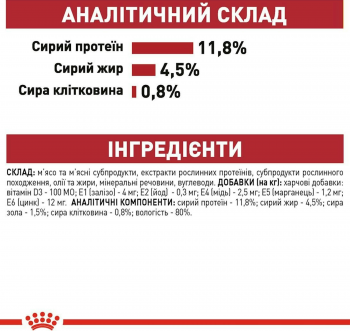 Вологий корм для котів Royal Canin Instinctive шматочки в желе 85г (9003579309513) | Фото 4