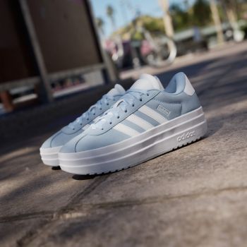Кеди для дівчаток Adidas Vl Court Bold J JI1018 36 (3,5 UK) блакитні (4067904372745) | Фото 8
