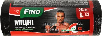 Пакети для сміття Fino Міцні 35л х 30шт (4823058337074) Пакети для сміття Fino Міцні 35л х 30шт (4823058337074) | Фото 2