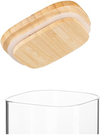 Купить емкость для хранения ARDESTO Fresh, квадратная, 700 мл (AR1370BLS) | Фото 2