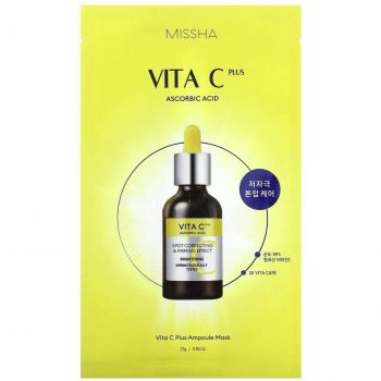Маска тканинна MISSHA Vita C Plus 27 г (8809747944040) Купить маску для лица Маска тканинна MISSHA Vita C Plus 27 г (8809747944040) | Фото 3