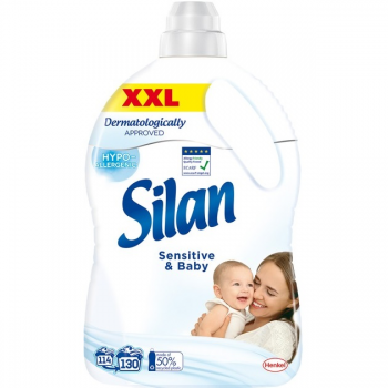 Кондиціонер для білизни Silan Sensitivr & Baby 2.860 л (9000101590128) | Фото 1