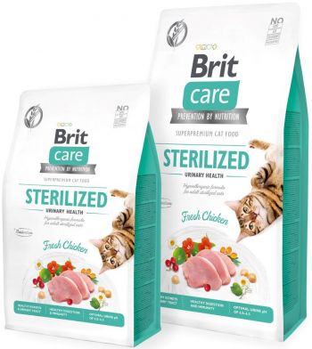 Brit Care Cat GF Sterilized Urinary Health з куркою, 2 кг (8595602540730) Brit Care Cat GF Sterilized Urinary Health з куркою, 2 кг (8595602540730) | Фото 6