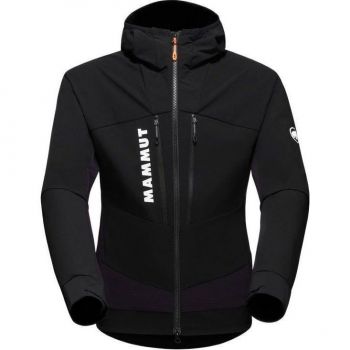 Куртка для туризму Mammut (1011-01920) Aenergy SO Hybrid Hooded Jacket Men 2024 black M чорний | Фото 1