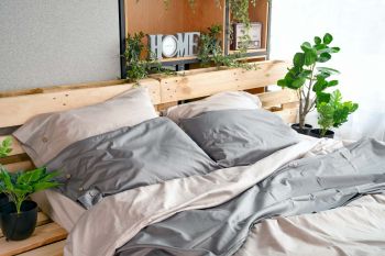 Простирадло на резинці ARDESTO Mix&Match, сатин, мусон, 180х200+30см, 100% бавовна (ART1820DVD) | Фото 6