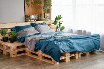 Простирадло на резинці ARDESTO Mix&Match, сатин, океан, 180х200+30см, 100% бавовна (ART1820FSB) | Фото 4