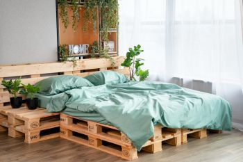 Простирадло на резинці ARDESTO Mix&Match, сатин, шавлія, 180х200+30см, 100% бавовна (ART1820FSG) | Фото 8