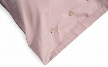 Наволочка ARDESTO Mix&Match, сатин, пудра, 50х70см, 100% бавовна (ART5070PCP) | Фото 3