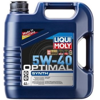 Олива моторна Liqui Moly Optimal Synth 5W-40 4л (4100420039263) | Фото 1