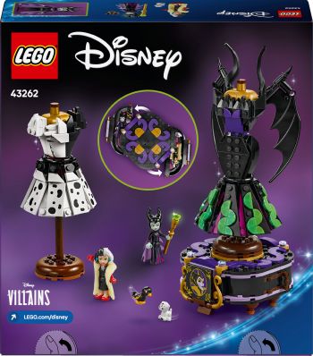Конструктор LEGO Disney Сукні Малефісенти та Лютелли де Віль (43262) Купить конструктор Конструктор LEGO Disney Сукні Малефісенти та Лютелли де Віль (43262) | Фото 5
