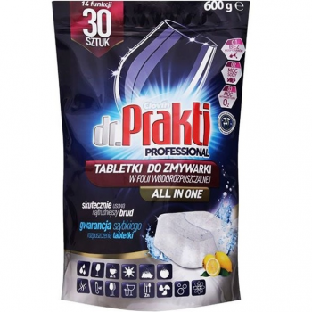 Таблетки для посудомийних машин Dr.Prakti 30 шт (5903855501324) | Фото 1