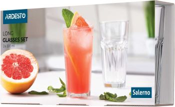 ARDESTO Salerno 300 мл, 3 шт., скло (AR2630LS) | Фото 2