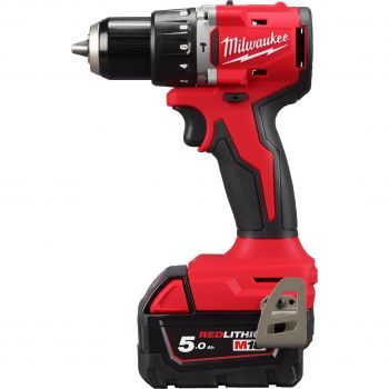 Шуруповерт-дриль акумуляторний Milwaukee M18 BLPDRC-502C 18В 2х5Агод (4933492826) Шуруповерт-дриль акумуляторний Milwaukee M18 BLPDRC-502C 18В 2х5Агод (4933492826) | Фото 1