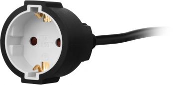 Купить сетевой фильтр и удлинитель Мережевий подовжувач 2E 1хSchuko, 3G*1.5мм, 15м, black (2E-PC315M15) | Фото 2