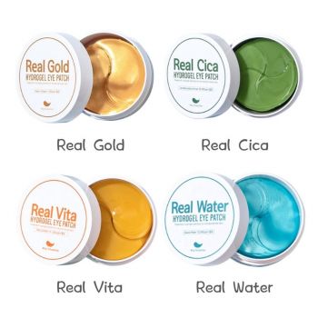 Патчі гідрогелеві під очі Prreti Real water Hydrogel eye patch 60 шт (8809738321959) | Фото 2