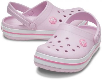 Крокси для дівчаток Crocs Crocband Clog T 207006-6GD 32-33 (J1 US) рожеві Крокси для дівчаток Crocs Crocband Clog T 207006-6GD 32-33 (J1 US) рожеві | Фото 5