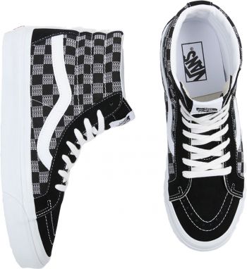 Кеди високі Vans Sk8-Hi VN0A5KRIBLK1 39 (7 US) білий/чорний (196244816115) Кеди високі Vans Sk8-Hi VN0A5KRIBLK1 39 (7 US) білий/чорний (196244816115) | Фото 3