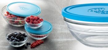 Купить салатник DURALEX Lys с синей крышкой 500 мл (14 см) (9065AM12) | Фото 2